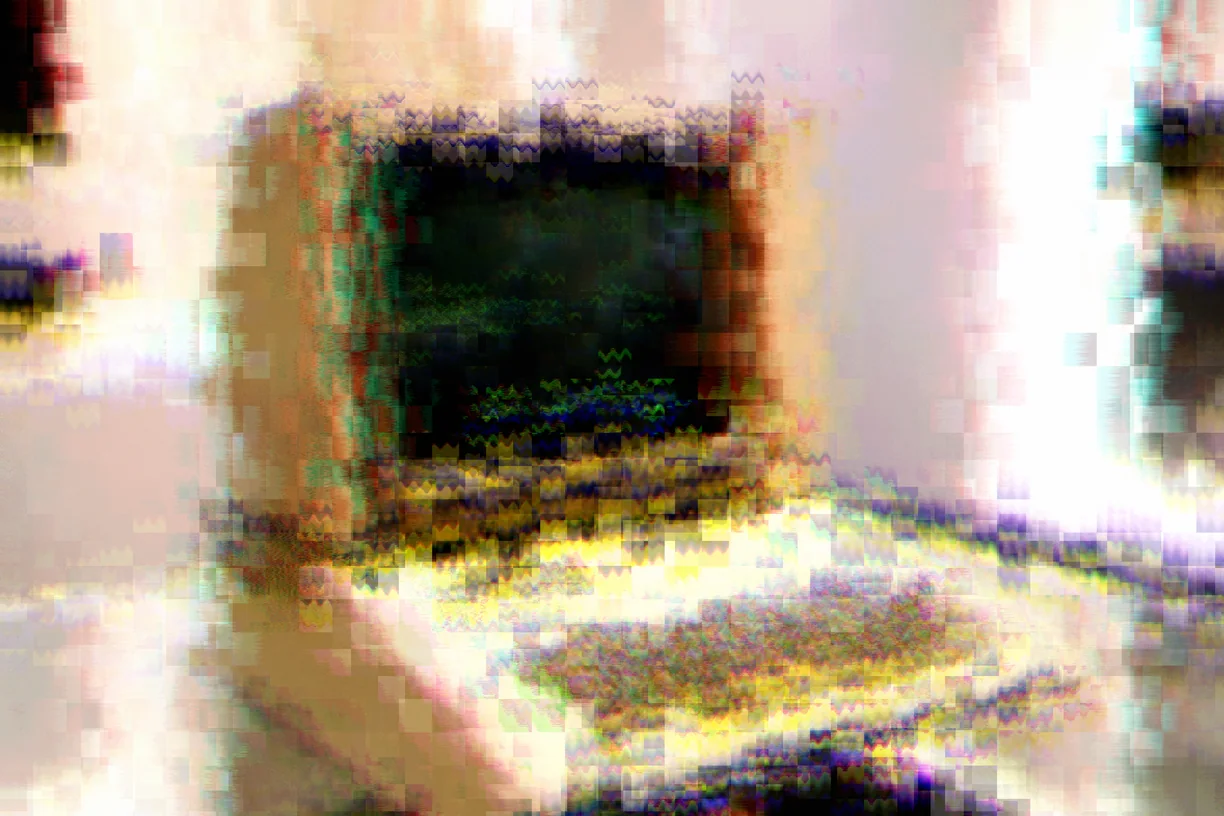 Compression Fossil applied to a photograph - Format effect in Decimation Lab