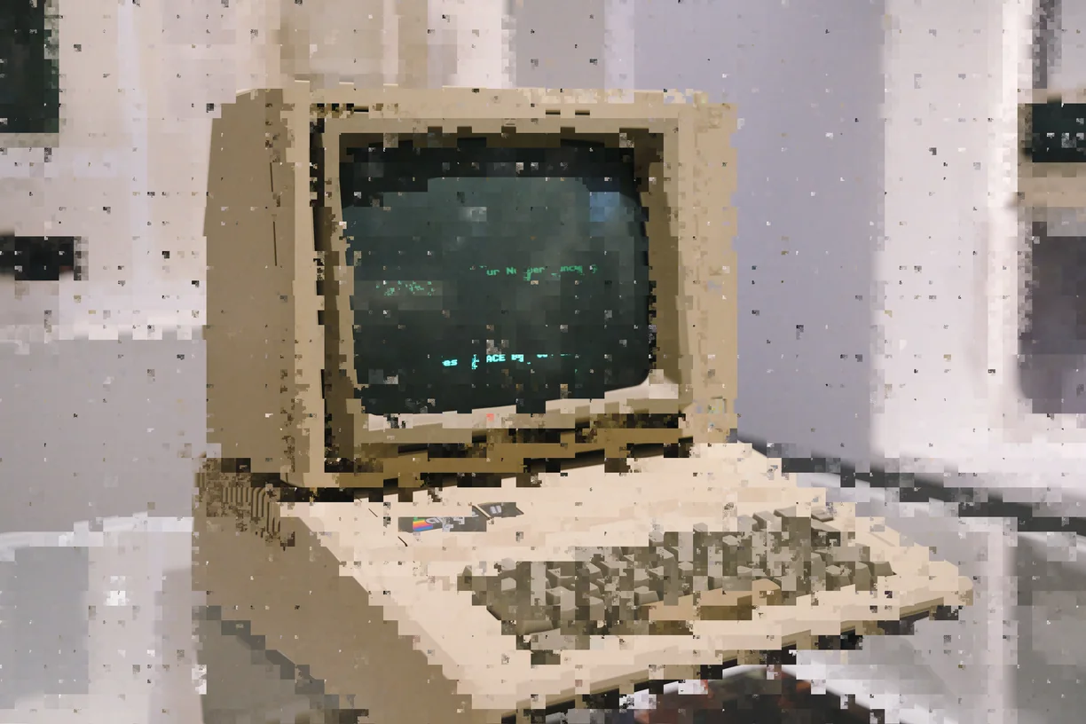 Dictionary Corruption applied to a photograph - Format effect in Decimation Lab