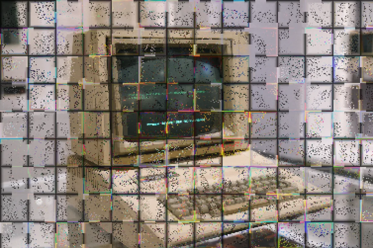 Error Cartography applied to a photograph - Overlay effect in Decimation Lab