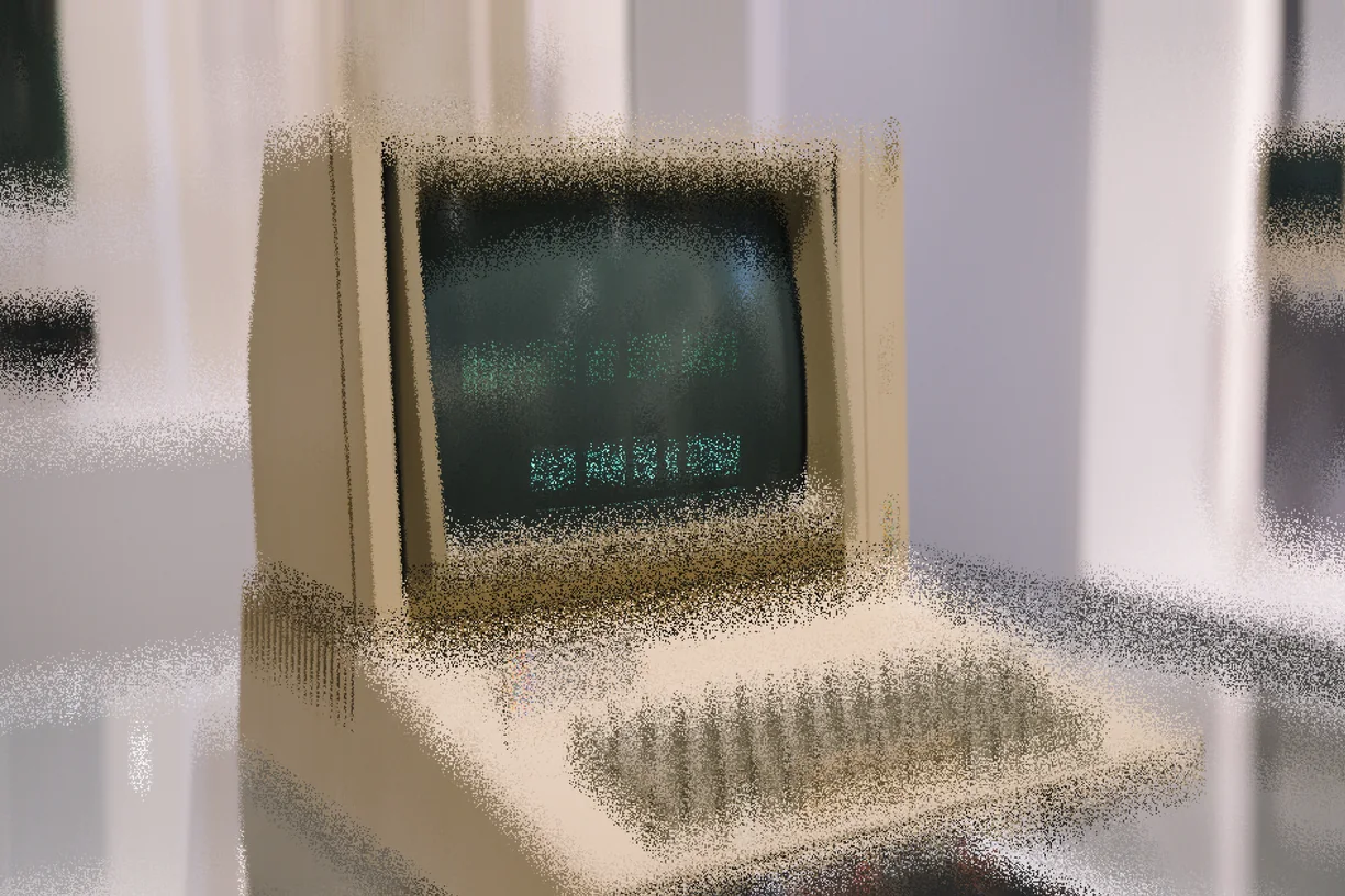 Sandstorm Dispersion applied to a photograph - Pixel effect in Decimation Lab