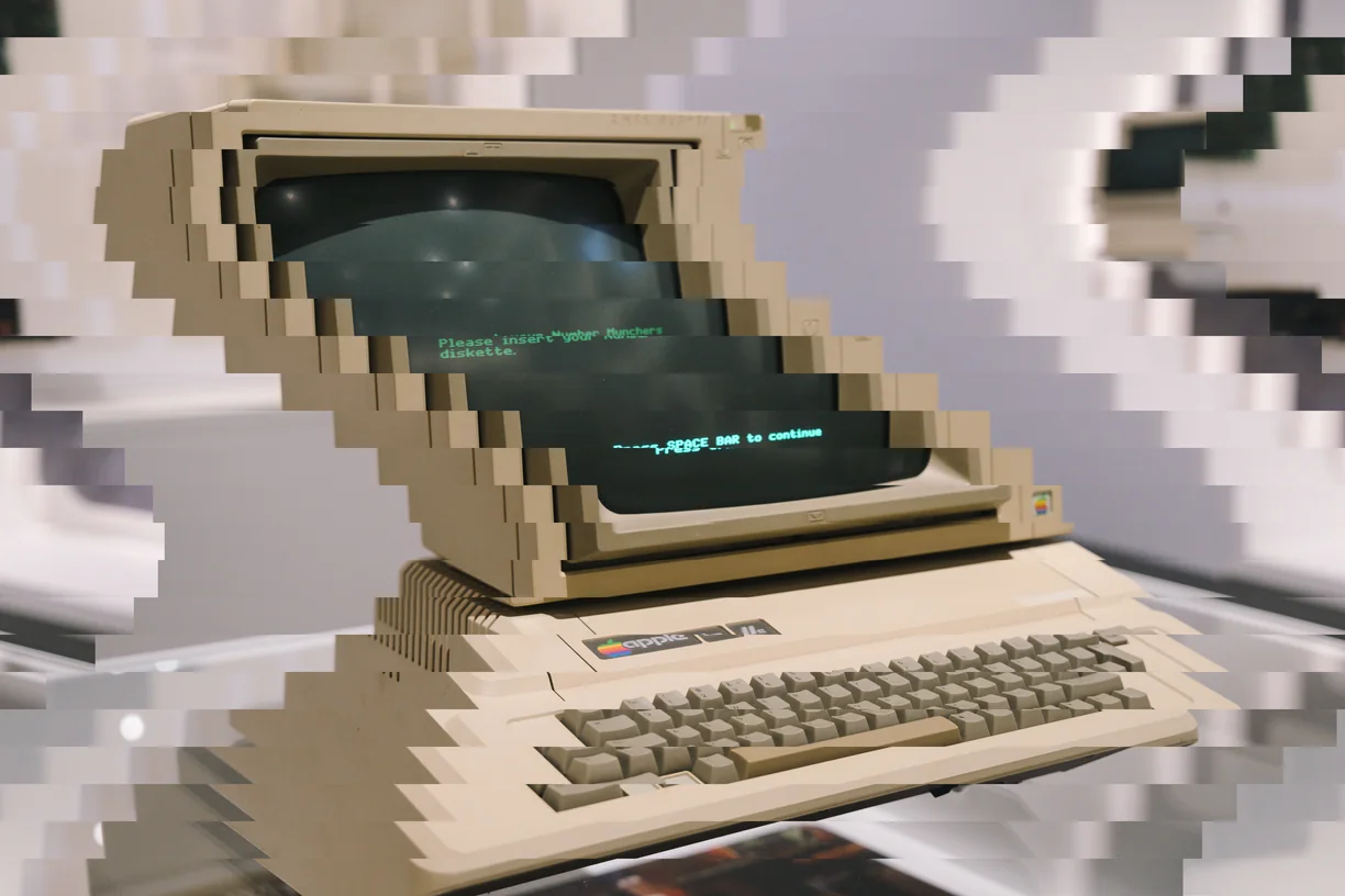Scanline Displacement applied to a photograph - Format effect in Decimation Lab