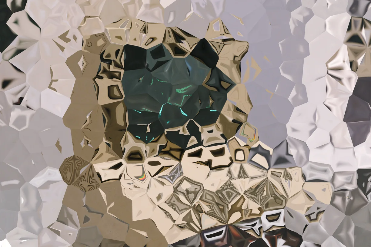 Voronoi - an example of the Warp effects in Decimation Lab